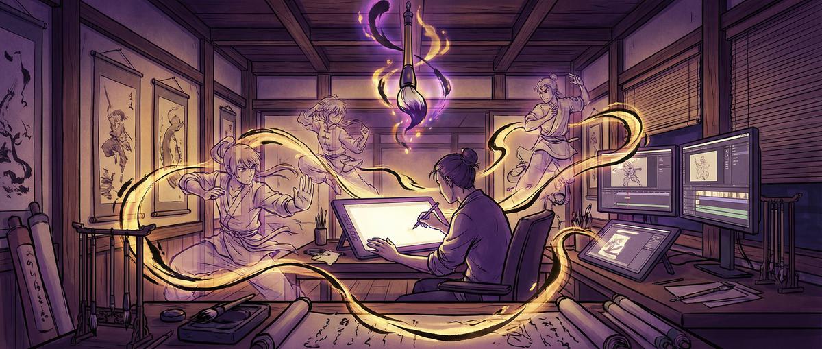 同人动漫创作中心